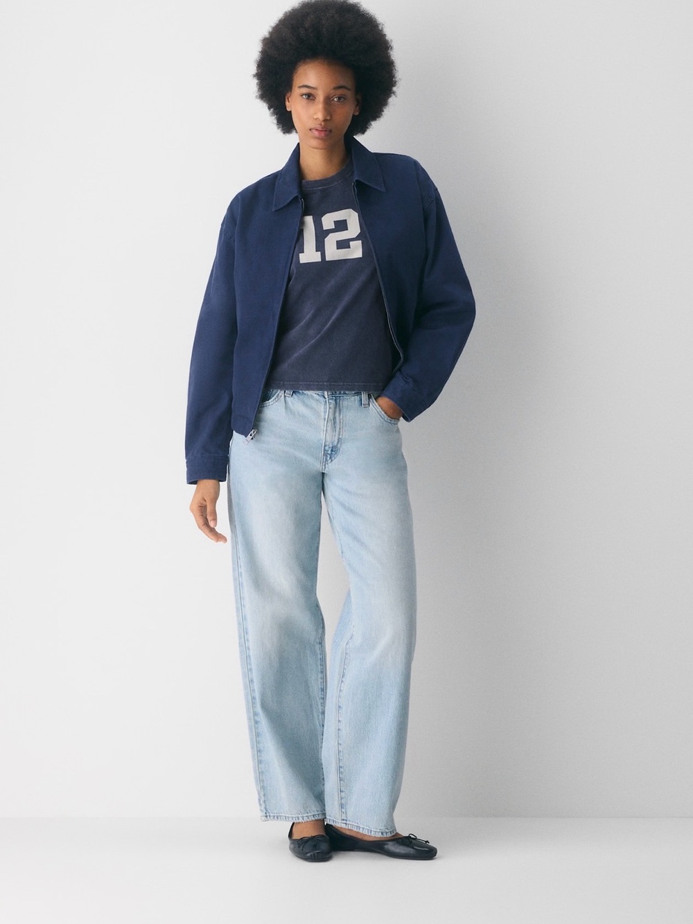 26W - LEVIS BAGGY DAD JEAN - Fan Fare